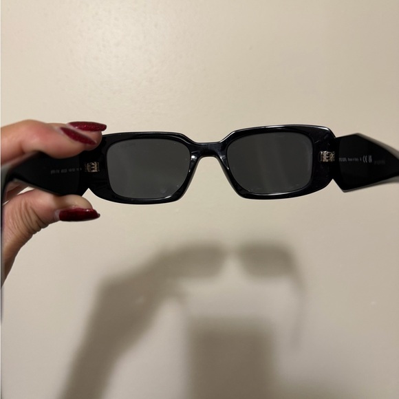 Prada Black Symbole Sunglasses PR17WS main image 12